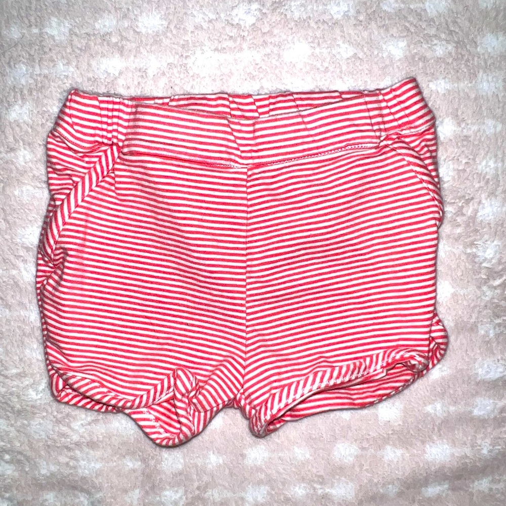 Kids Striped Cotton Shorts